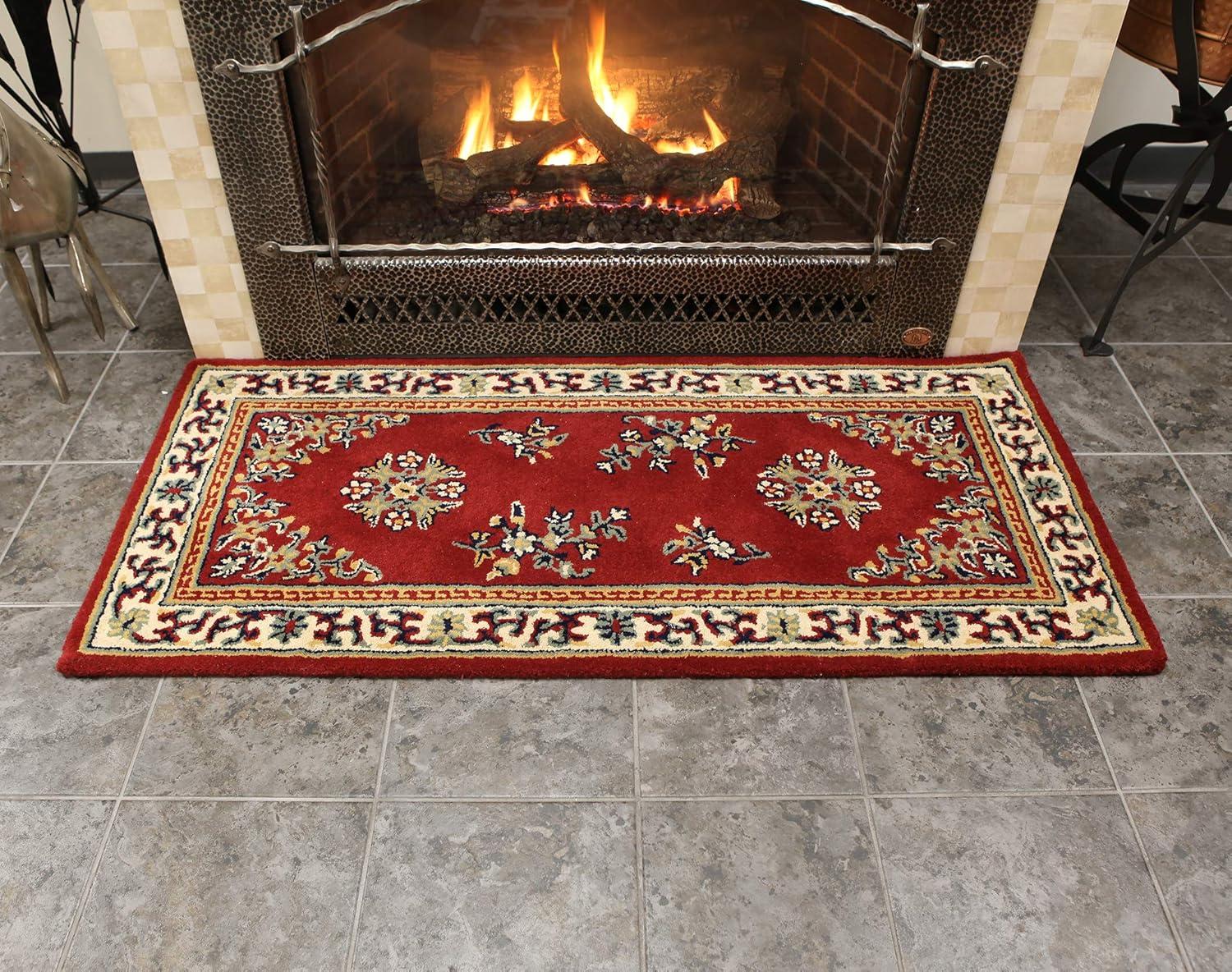 World Menagerie Geloff Hand Tufted Wool Oriental Rug