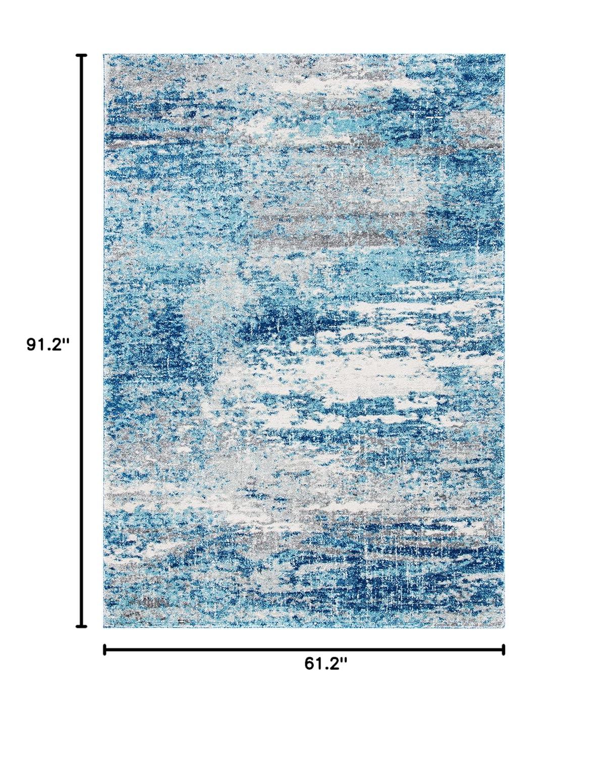 17 Stories Evoke Performance Abstract Rug