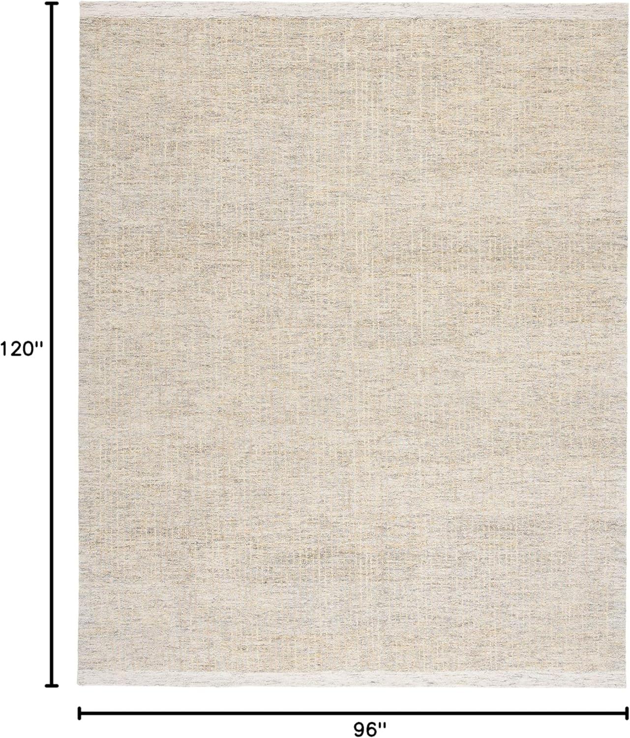 Metro MET151 Hand Tufted Indoor Area Rug - Ivory/Blue - 8'x10' - Safavieh