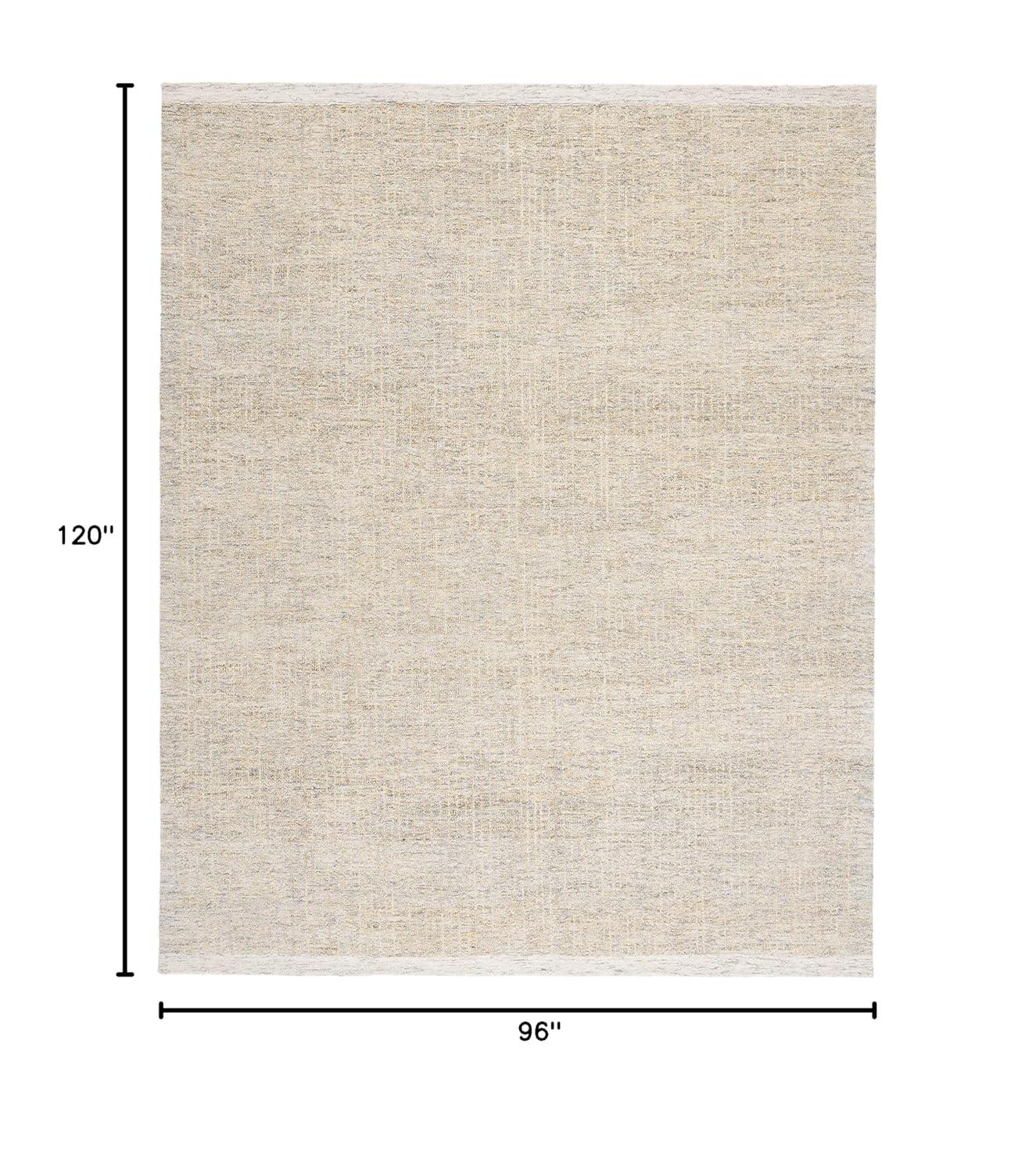 Metro MET151 Hand Tufted Indoor Area Rug - Ivory/Blue - 8'x10' - Safavieh