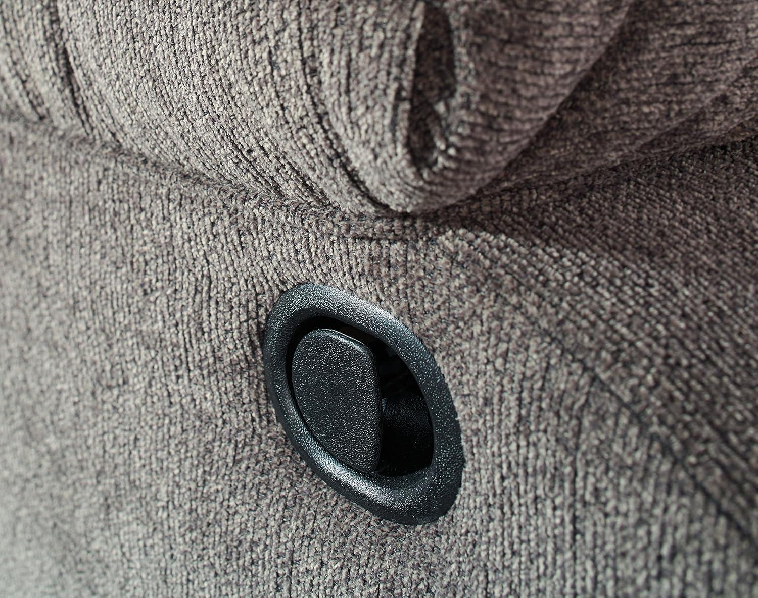 Signature Design by Ashley Tulen Rocker Recliner in Gray