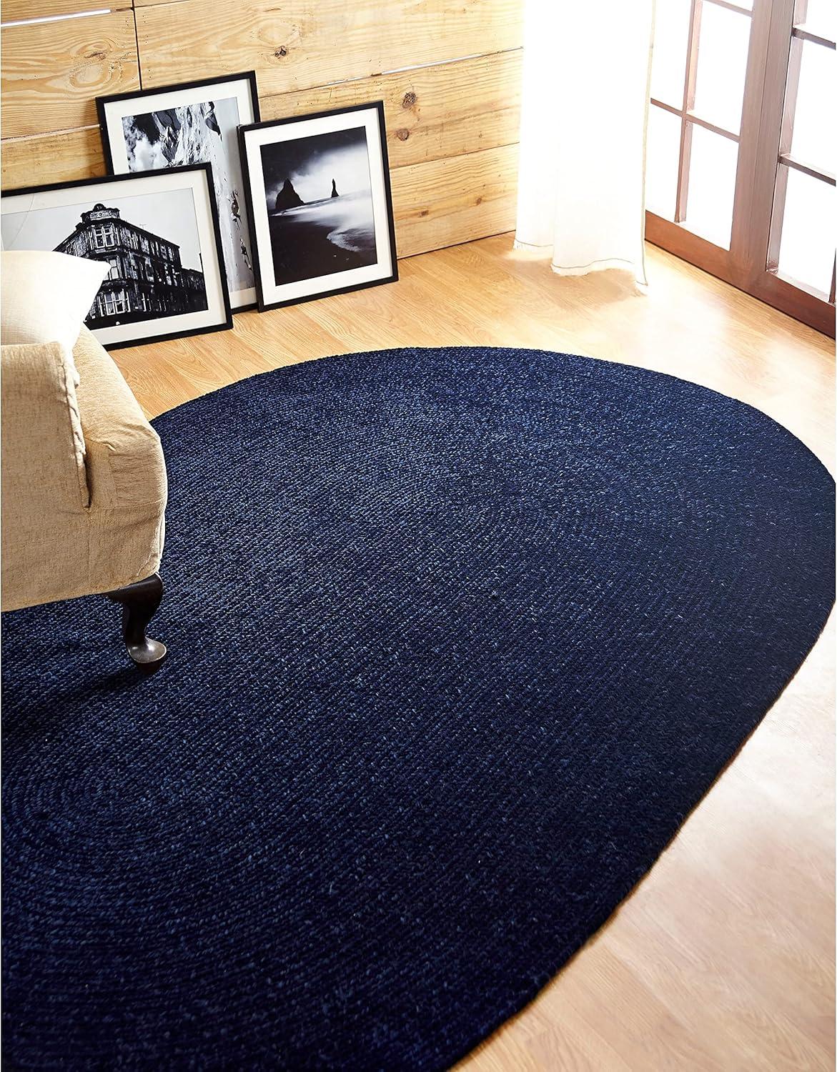 Chenille Solid Collection 100% Polyester Reversible Indoor Area Utility Rug - Better Trends