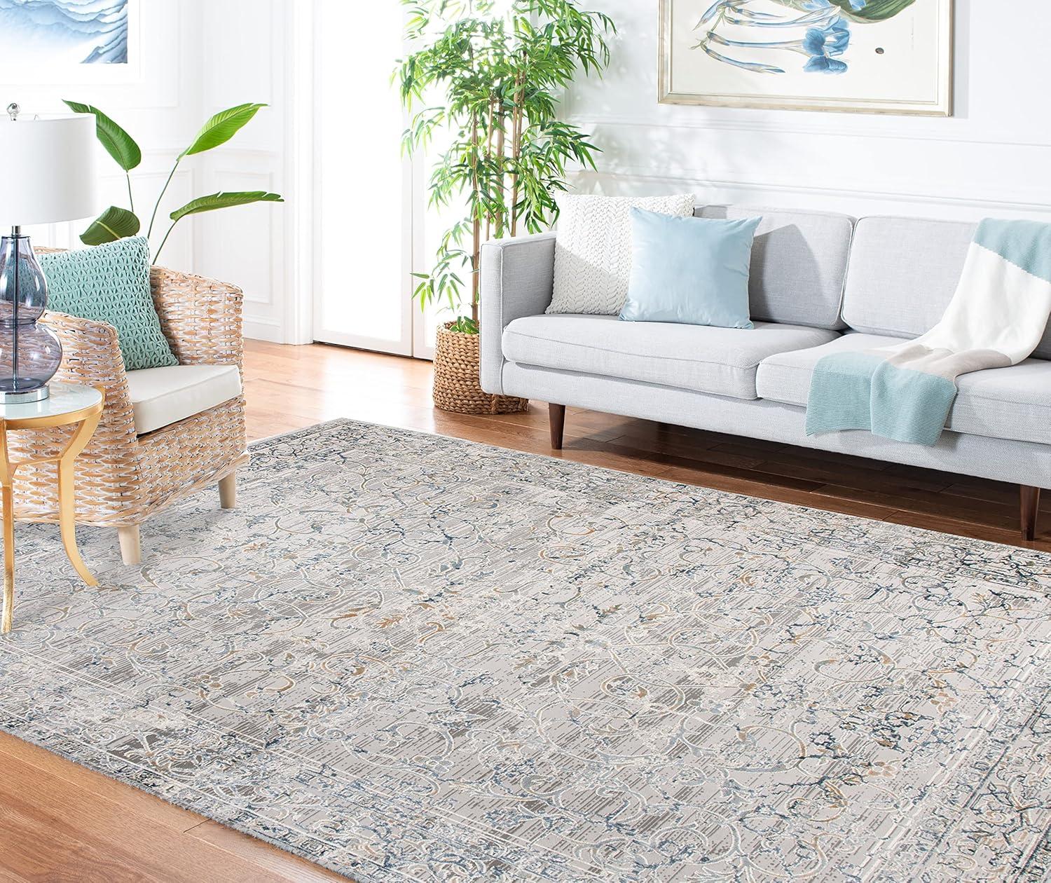 Martha Stewart MSR687 Power Loomed Area Rug  - Safavieh