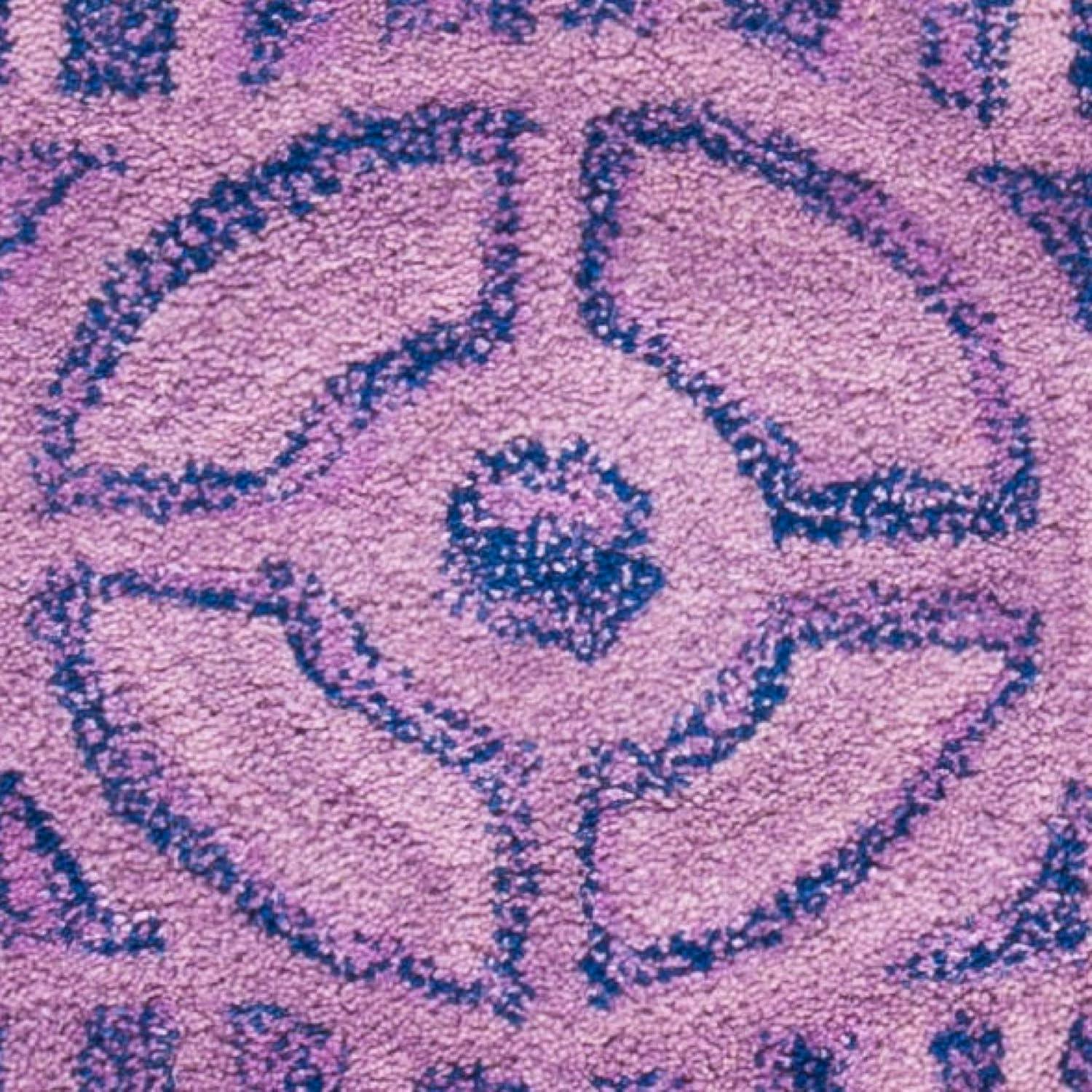 Wyndham WYD376 Hand Tufted Indoor Area Rug - Purple - 4'x6' - Safavieh.