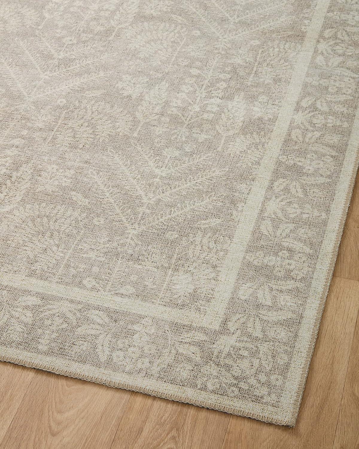 Maison Bough Botanical Fern Wool-Blend 2'x5' Area Rug