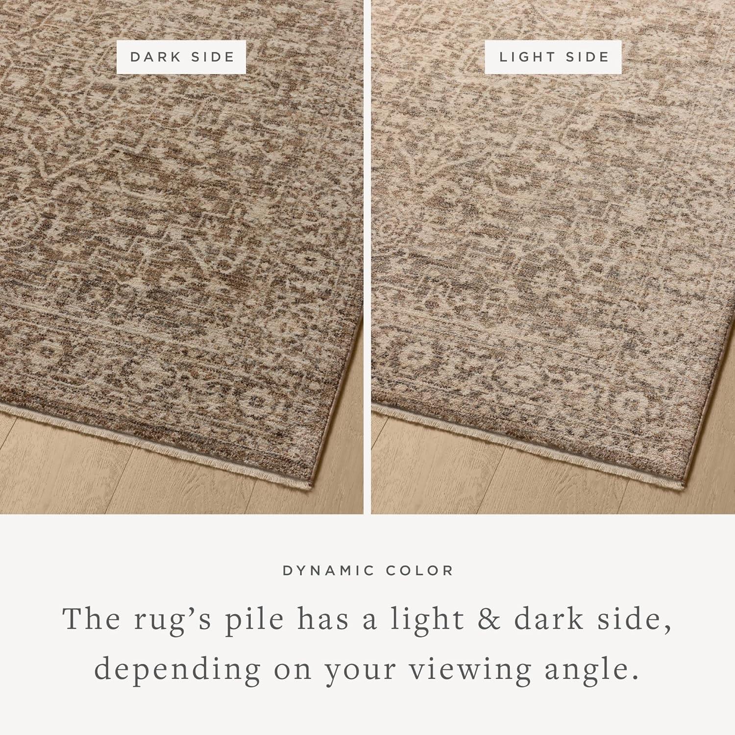 Loloi Rugs Newman Dark Taupe / Natural Area Rug