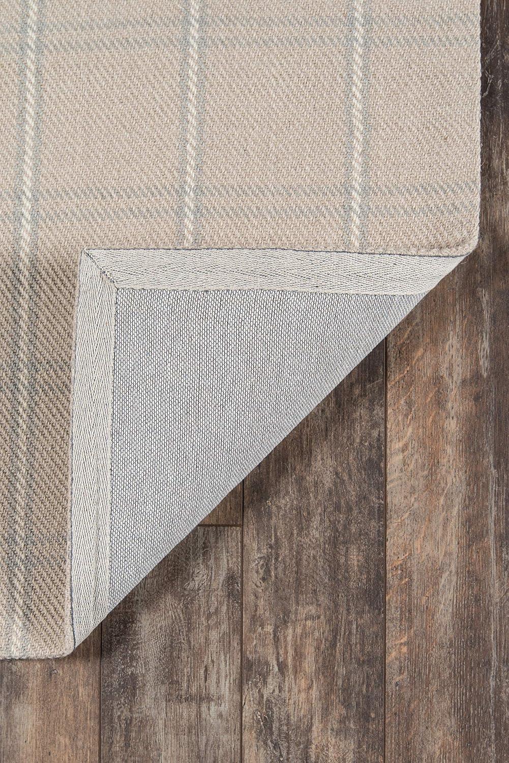 Wool Plaid Indoor Rug