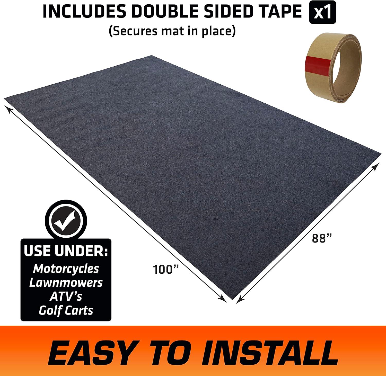 Armor All Garage Floor Mat, Protective Garage Flooring, Transforms Garage - Absorbent & Waterproof