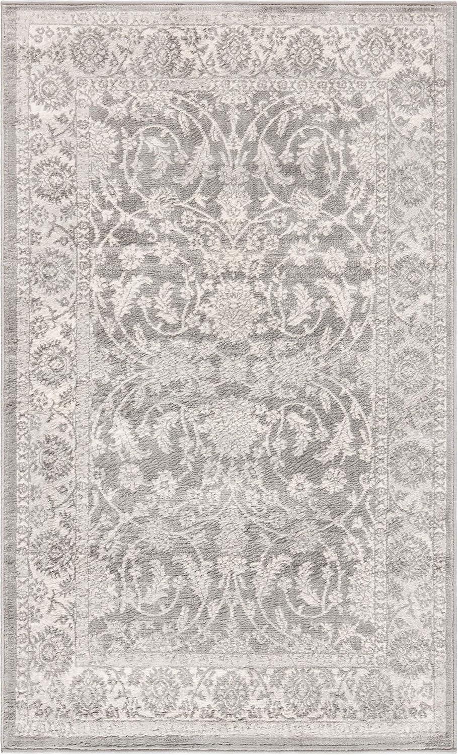 SAFAVIEH Brentwood Shannen Traditional Area Rug, 12' x 18', Cream/Grey