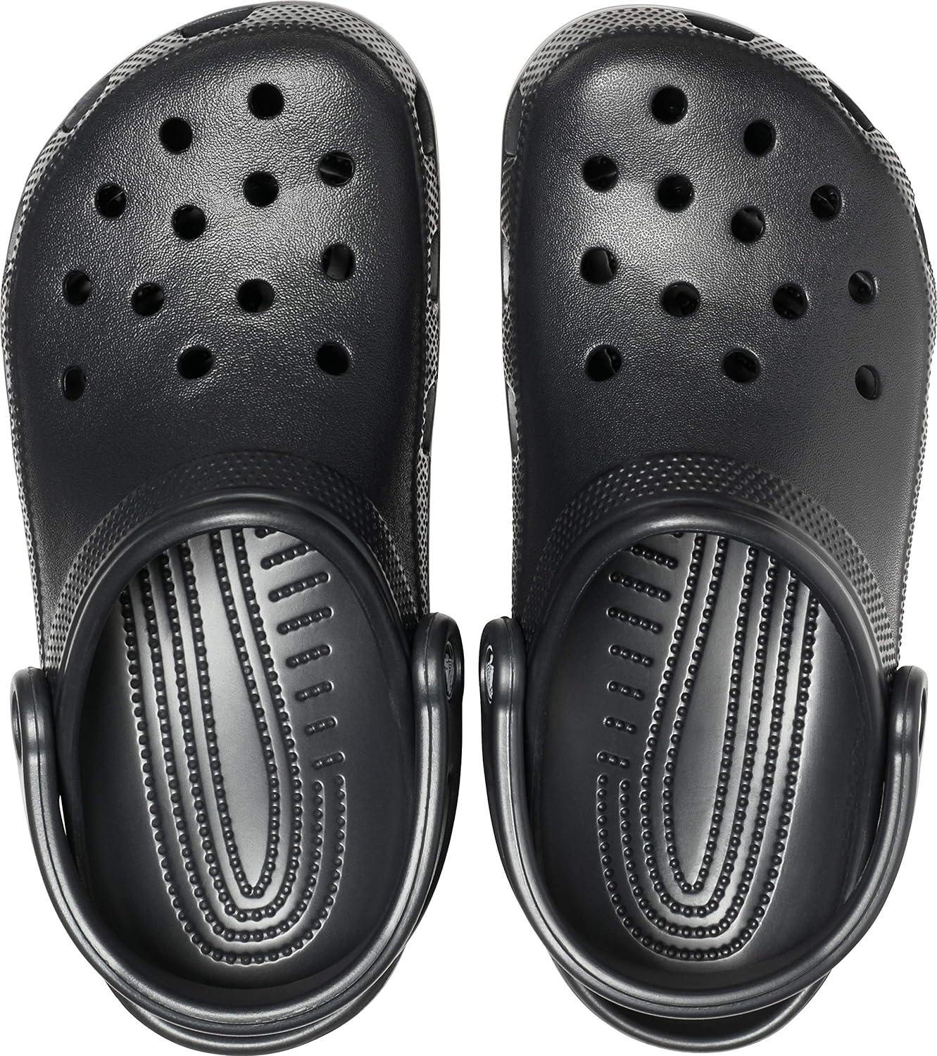 Men's 12 Black Aerated Slip Resistant Clogs