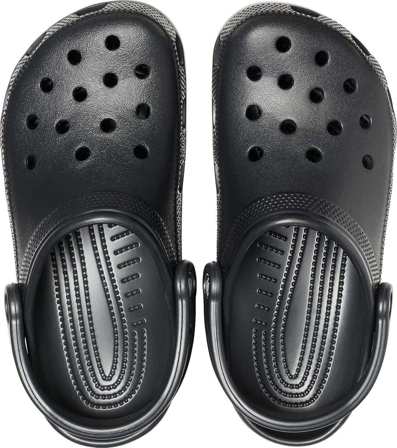 Men's 12 Black Aerated Slip Resistant Clogs