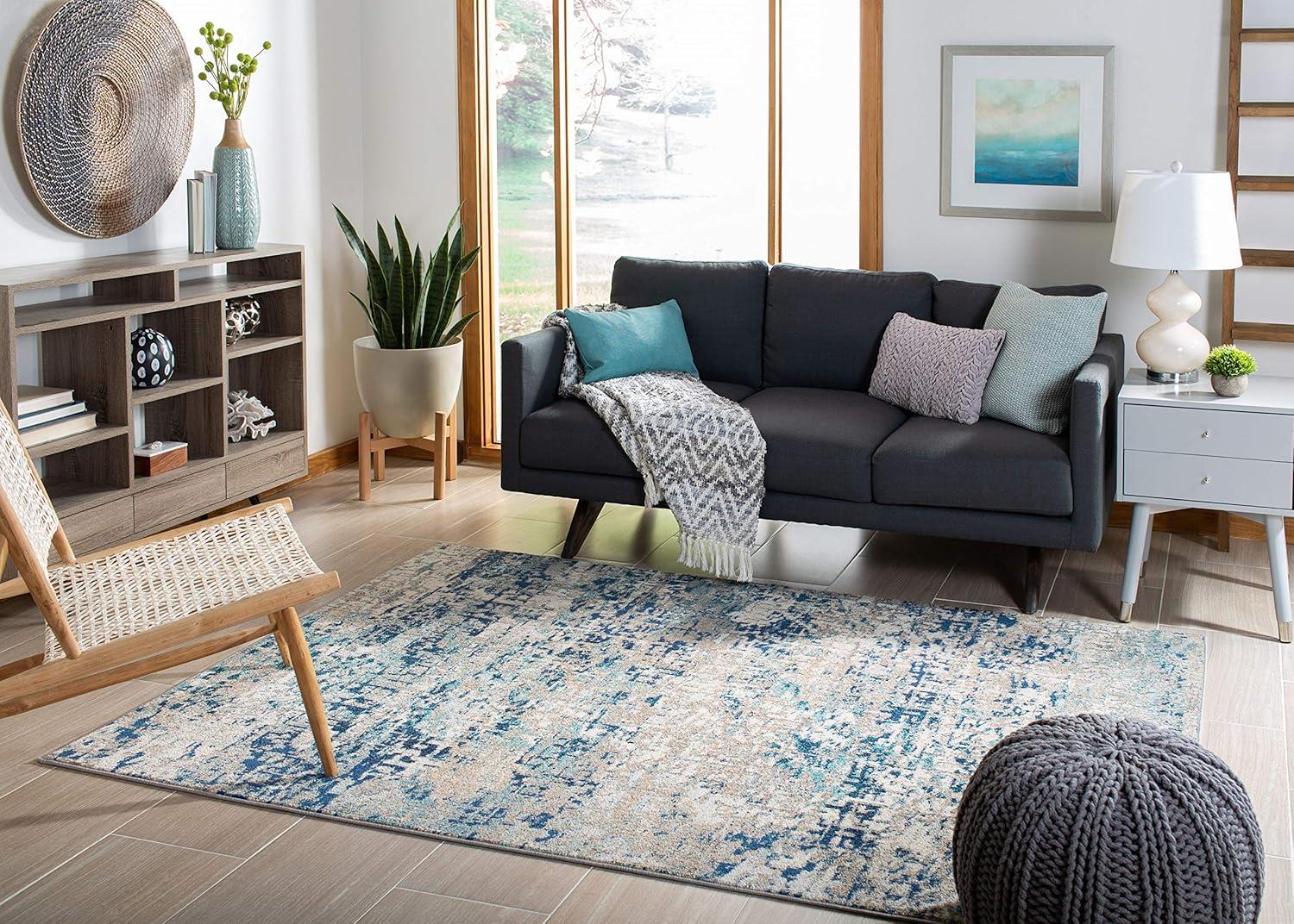 Madison Performance Abstract Rug