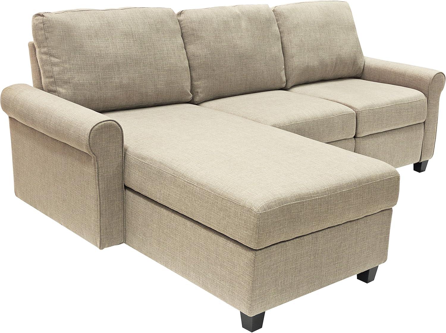 Serta Copenhagen Reclining Sectional Sofa with Storage Chaise