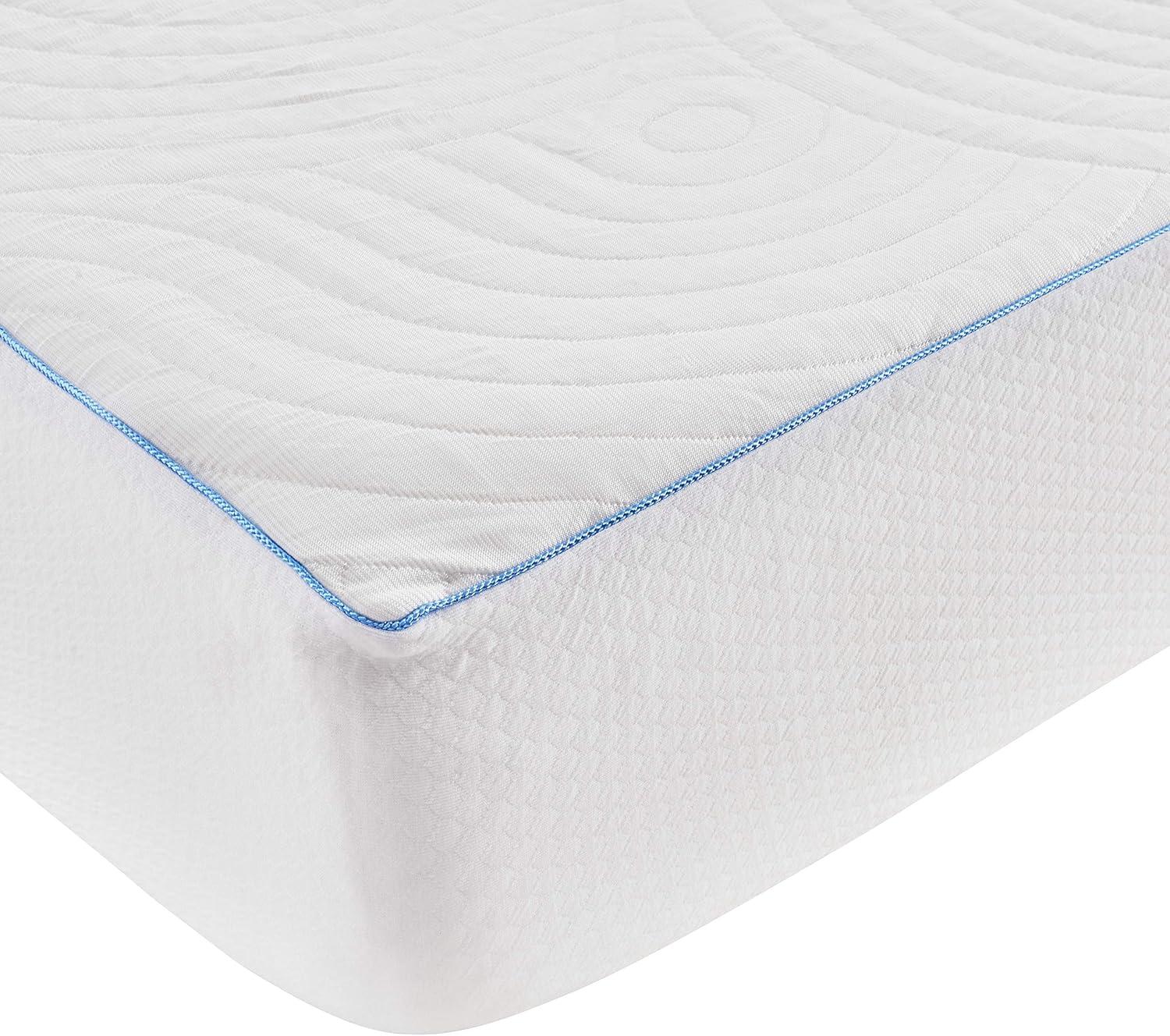 Queen White Cool Luxury Waterproof Mattress Protector