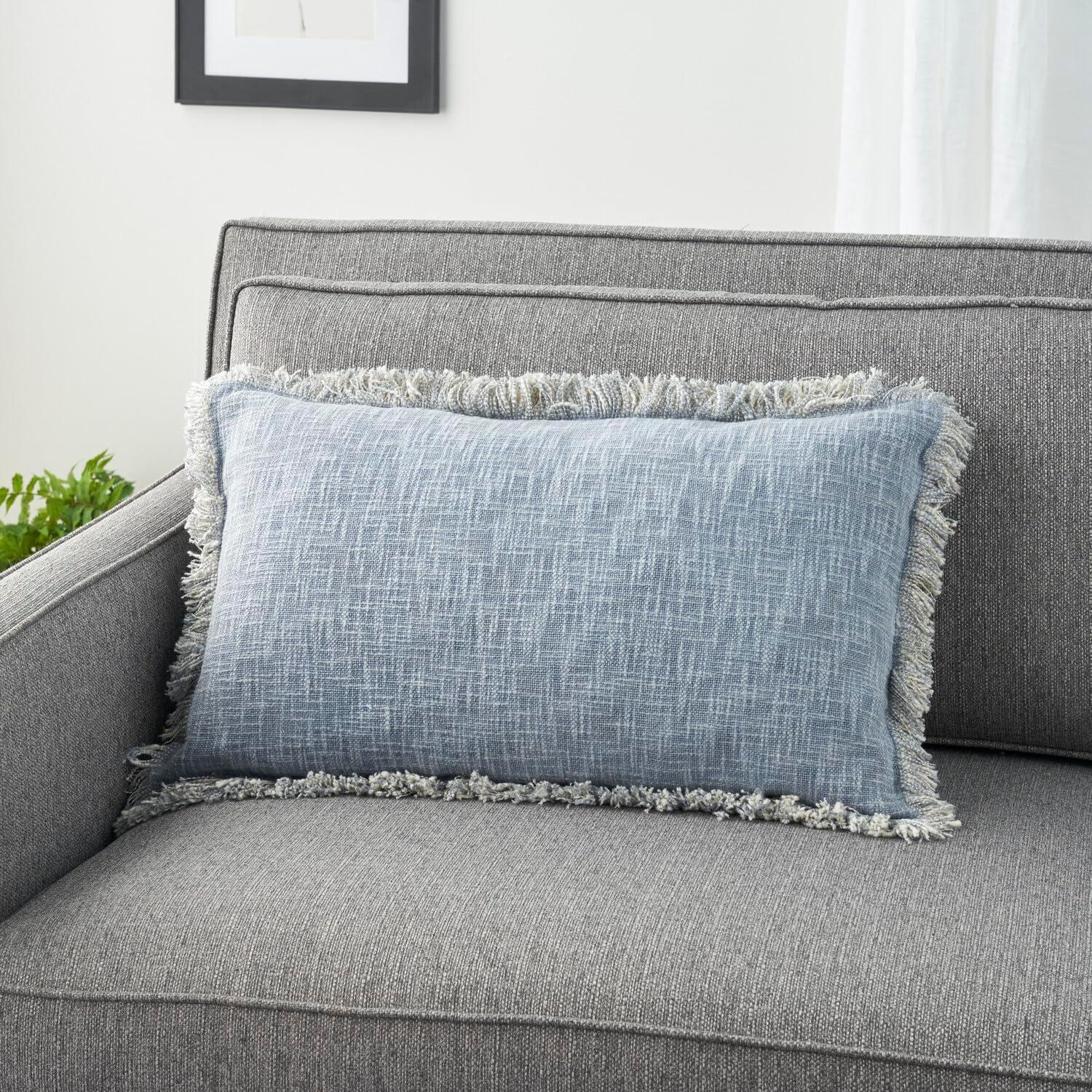 Printed Stonewash Throw Pillow - Nicole Curtis