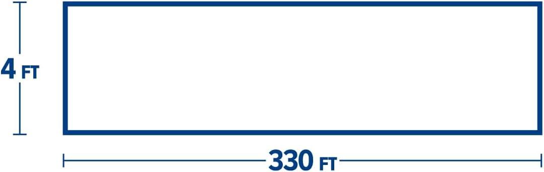 Tenax Black Reinforced Edge Pet Barrier Fence 4' x 330'