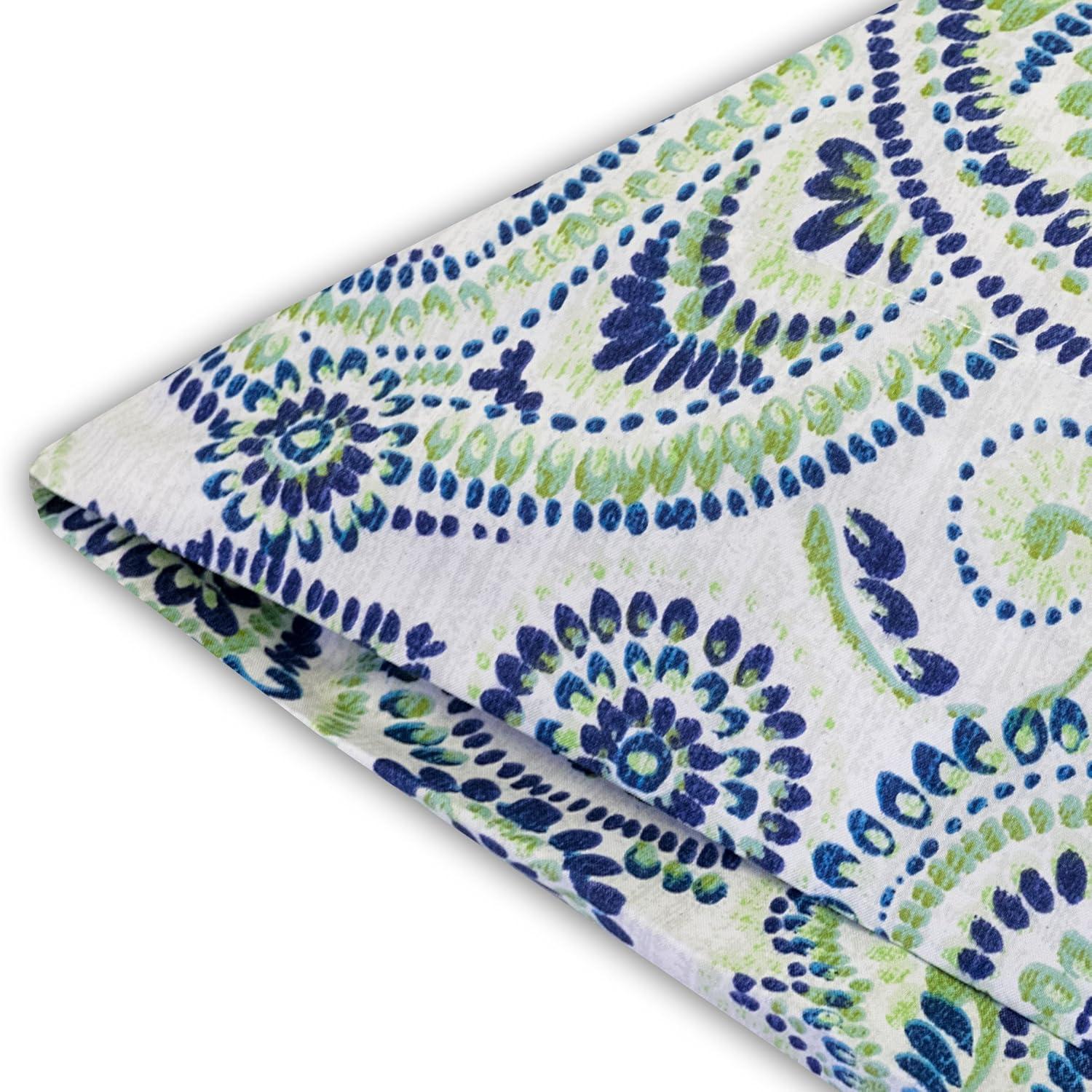 Modern Paisley 4 Piece Printed Sheet Set, Double Brushed Microfiber by Sweet Home Collection®