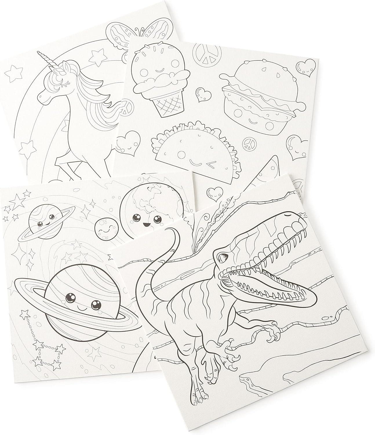 Pre-Printed Canvas Panels By Creatology™ - 8 Pack