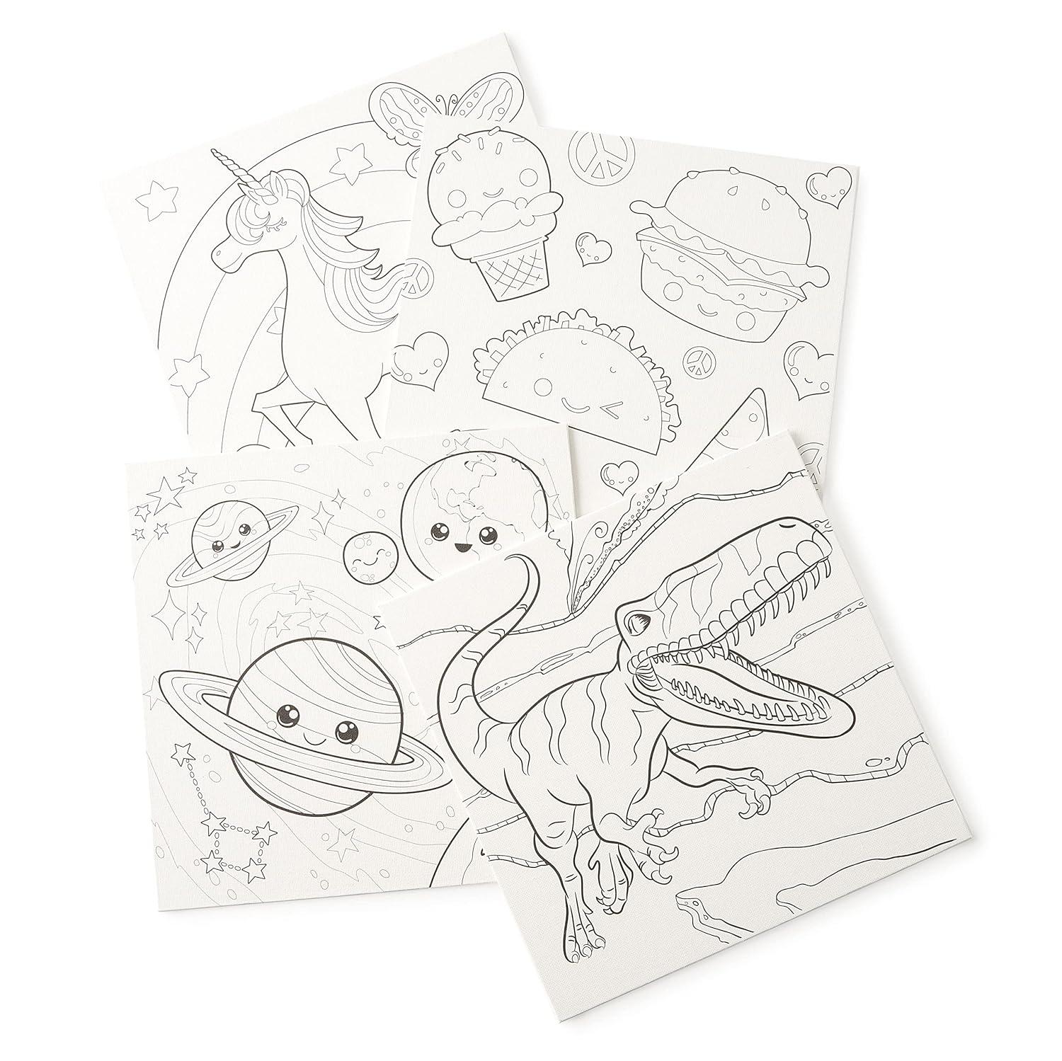 Pre-Printed Canvas Panels By Creatology™ - 8 Pack