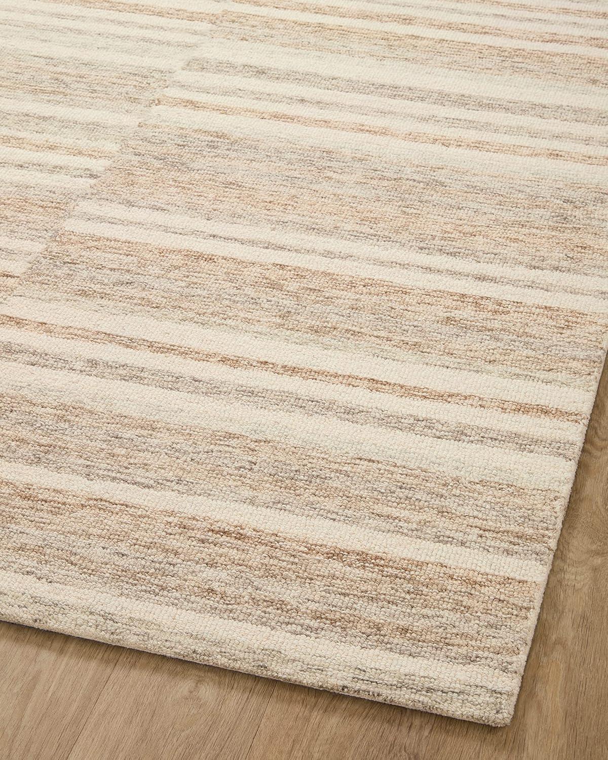 Chris Loves Julia x Loloi Chris Loves Julia x Loloi Chris Collection CHR-03 Ivory / Clay, Transitional  Area Rug