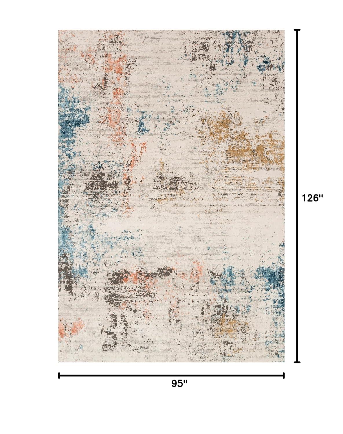 Loloi II Alchemy Abstract Ivory / Multi Area Rug
