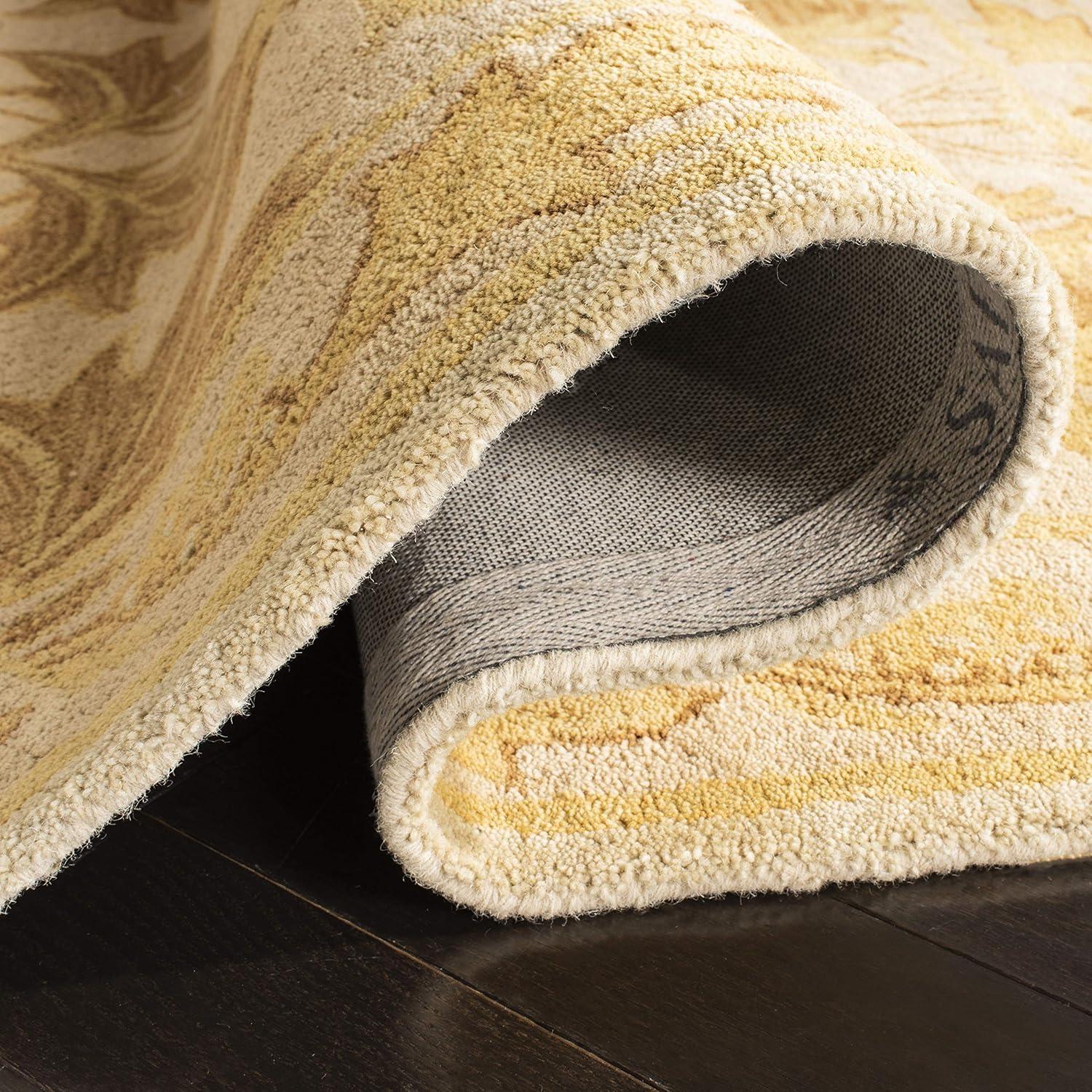 Anatolia AN541 Hand Tufted Indoor Area Rug - Beige/Gold - 5'x8' - Safavieh