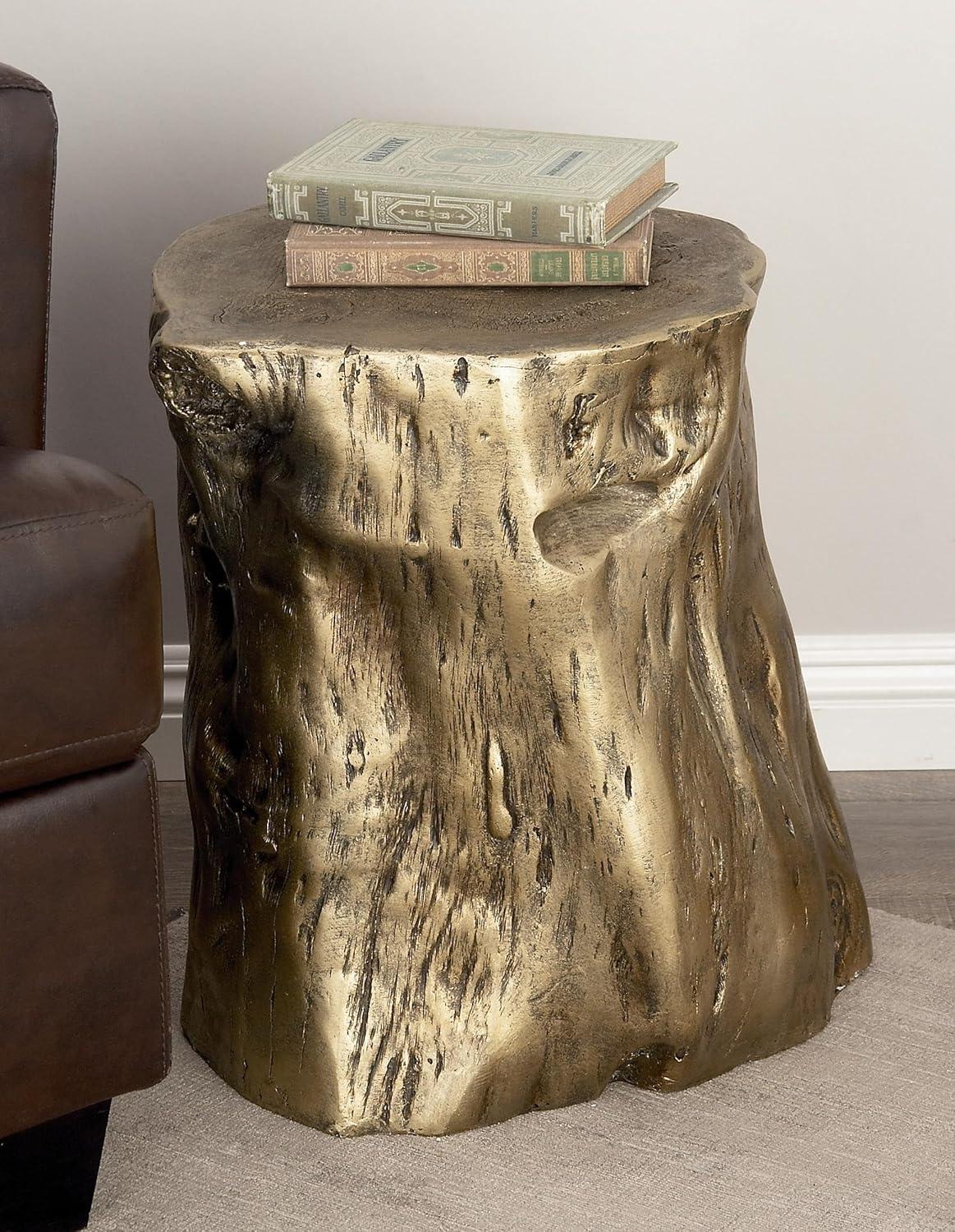 Eclectic Tree Trunk Inspired Foot Stool - Olivia & May