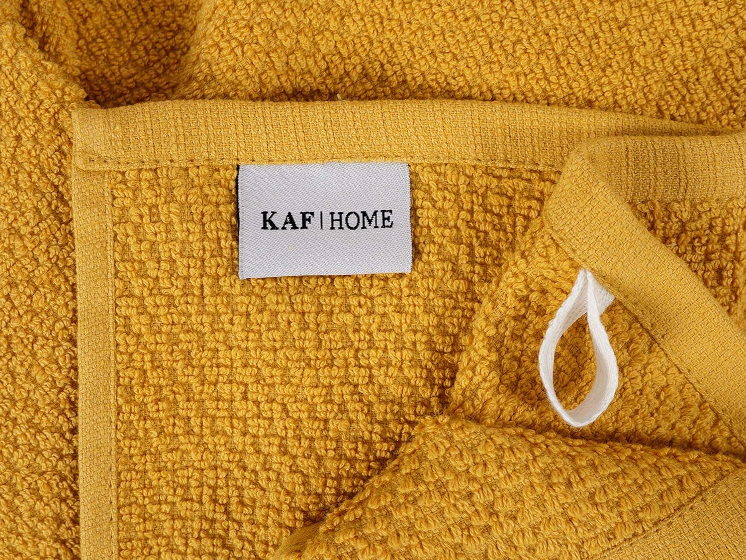 KAF Home Popcorn Terry Towels (Set of 4)