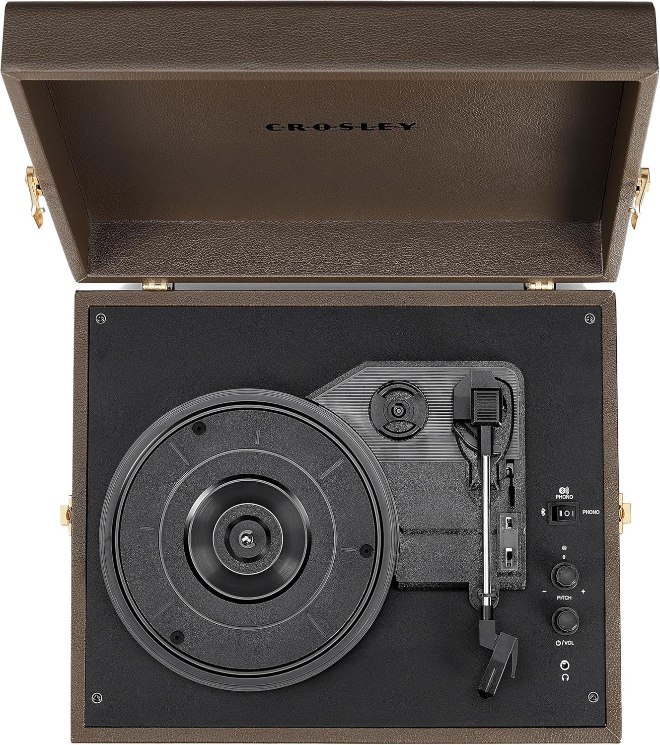 Crosley Voyager Record Player - Cocoa