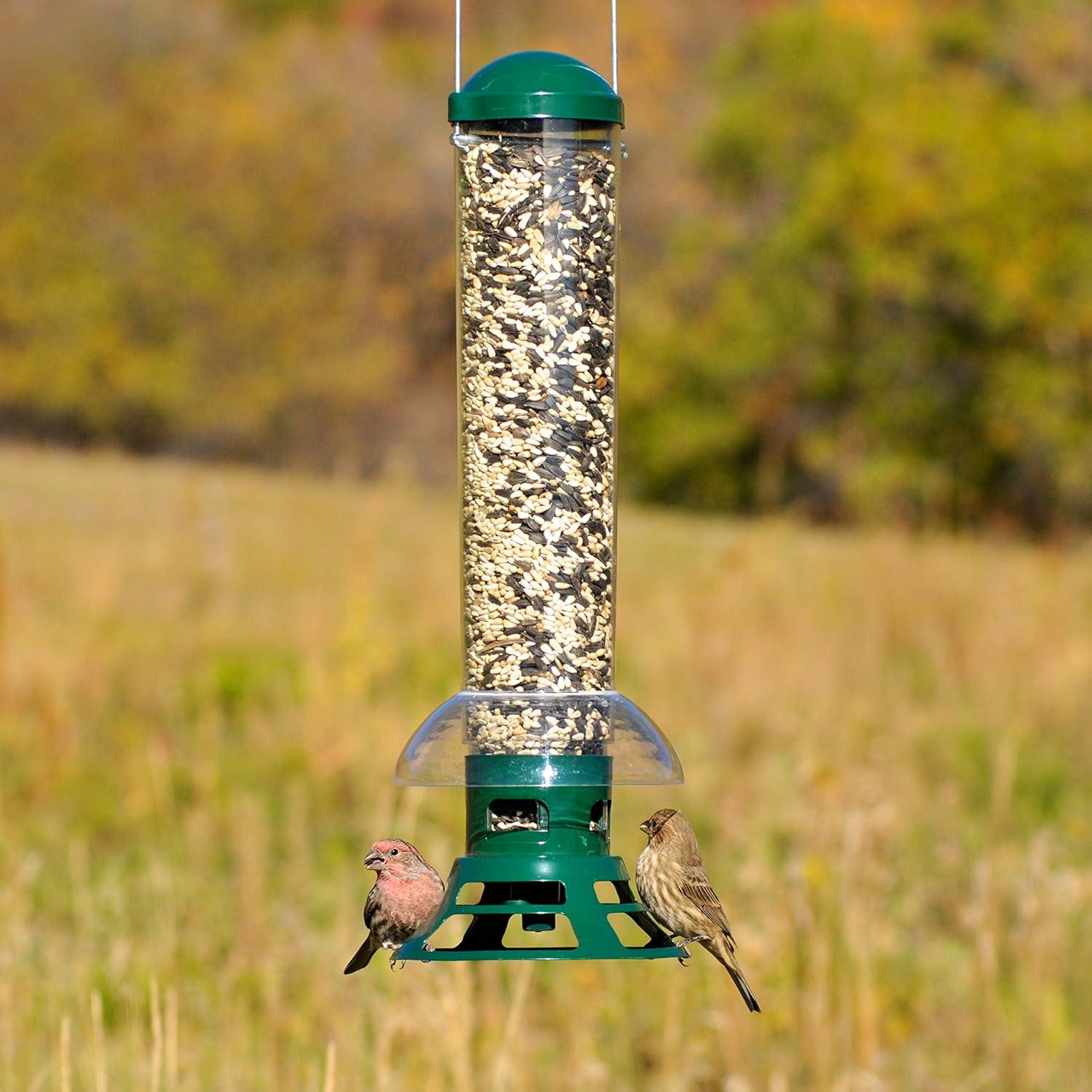 Woodstream Metal Hanging Tube Bird Feeder