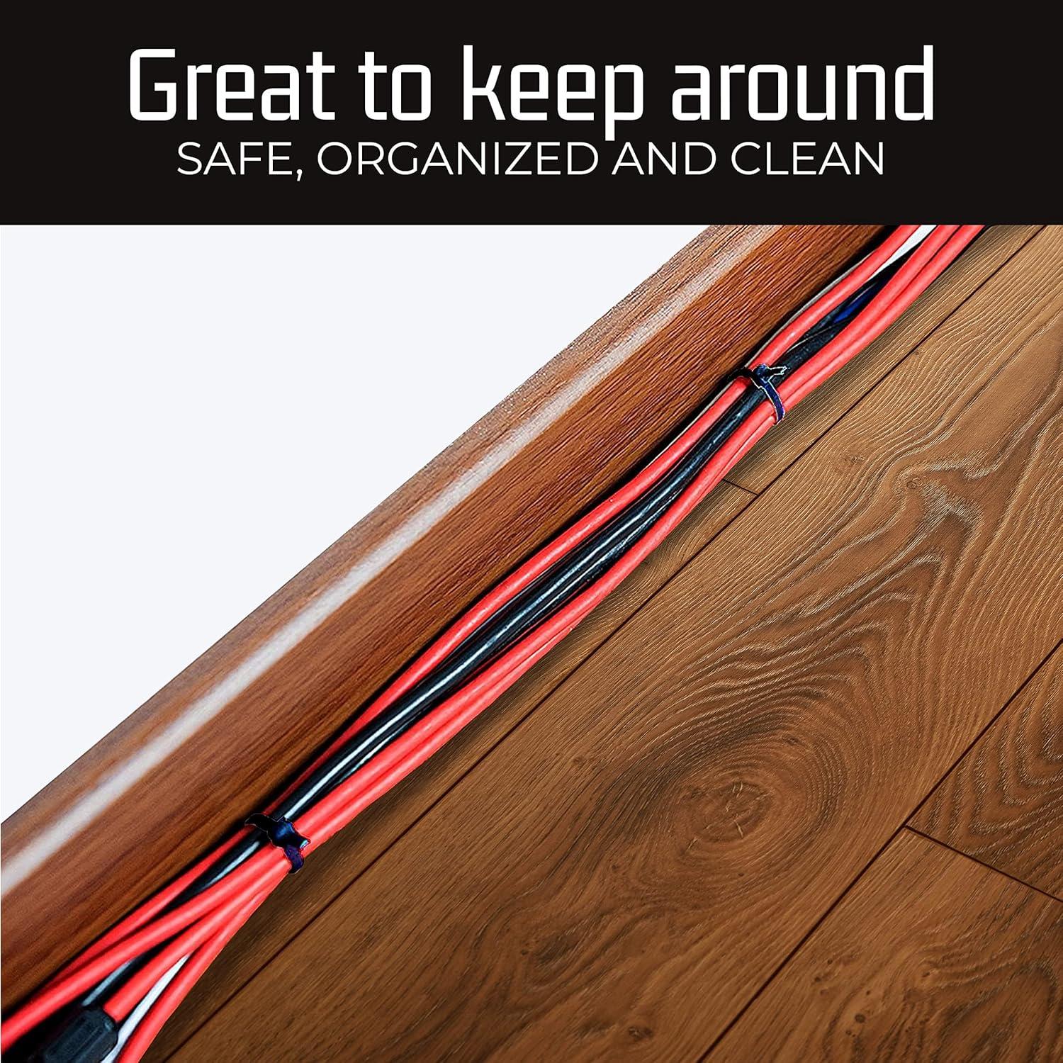 Bolt Dropper Zip Tie Kit 4" 6" 8" Black White 18lb To 50lb Tensile Strength 400 Pack