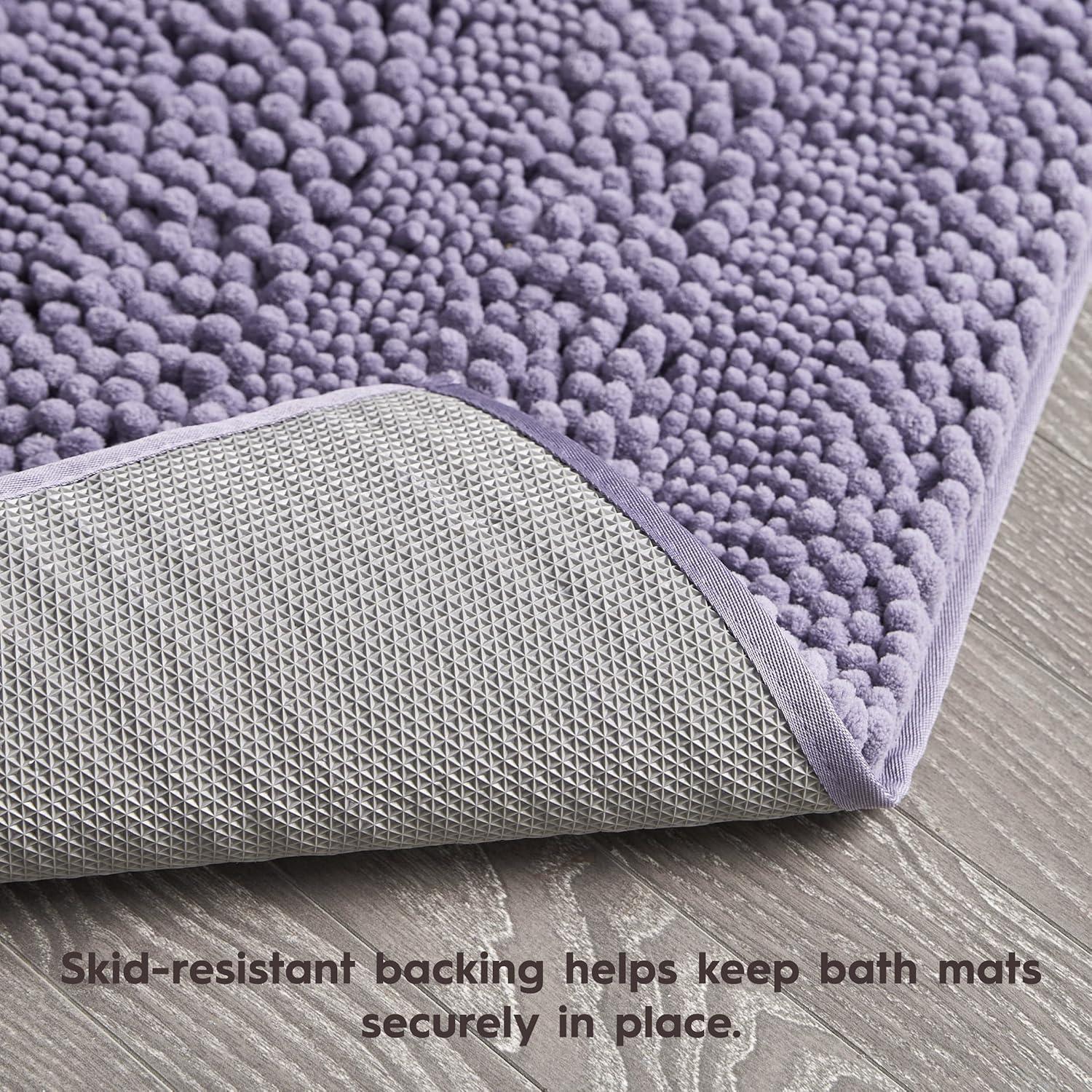 Laura Ashley Laura Ashley Astor Chenille Non-Slip Bath Mat
