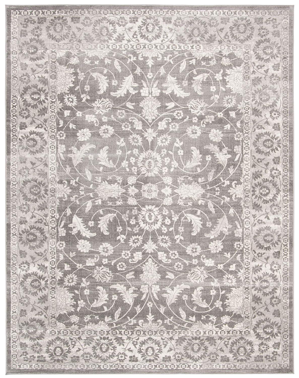 SAFAVIEH Brentwood Shannen Traditional Area Rug, 12' x 18', Cream/Grey