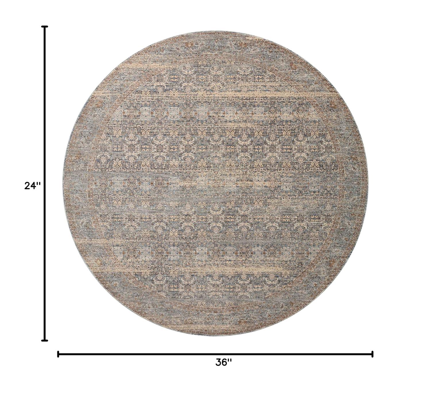 Angela Rose x Loloi Blake Ocean / Mocha Area Rug