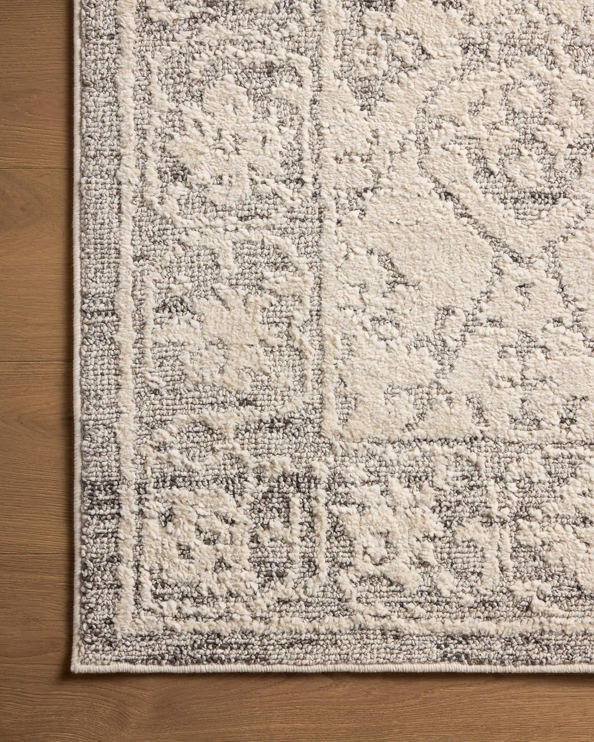 Magnolia Home by Joanna Gaines x Loloi Gigi Ivory / Stone Area Rug