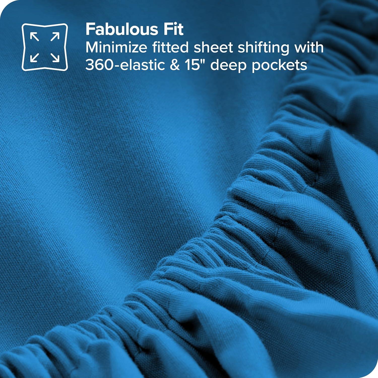 Bare Home 1800 Premium Microfiber Reversible Bed-In-A-Bag