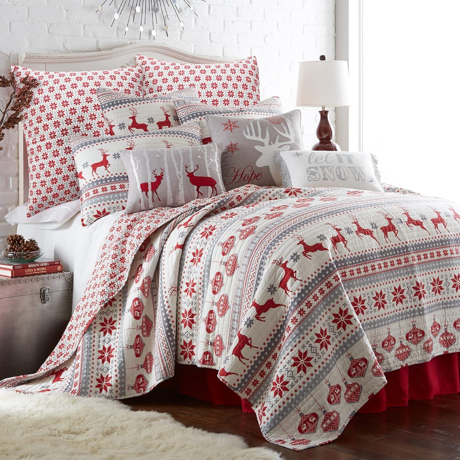 Silent Night Holiday Quilt Set - Levtex Home