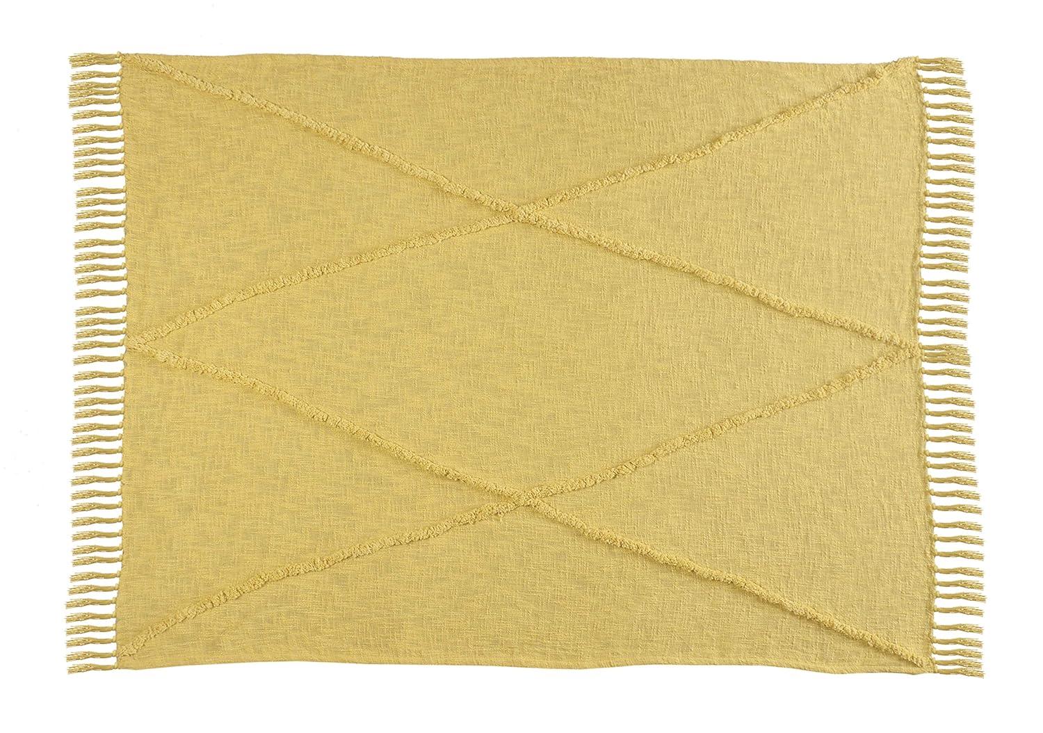 Evette Rios Terracotta Fringed Handmade Woven Throw Blanket & Reviews | Wayfair