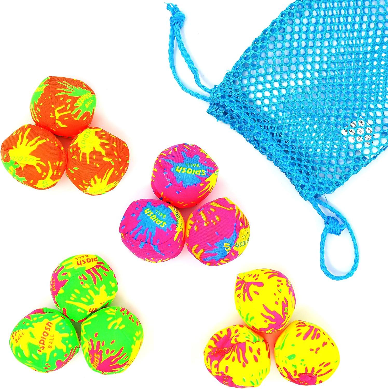 Big Mo's Toys Neon Splash Balls - Pack of 12