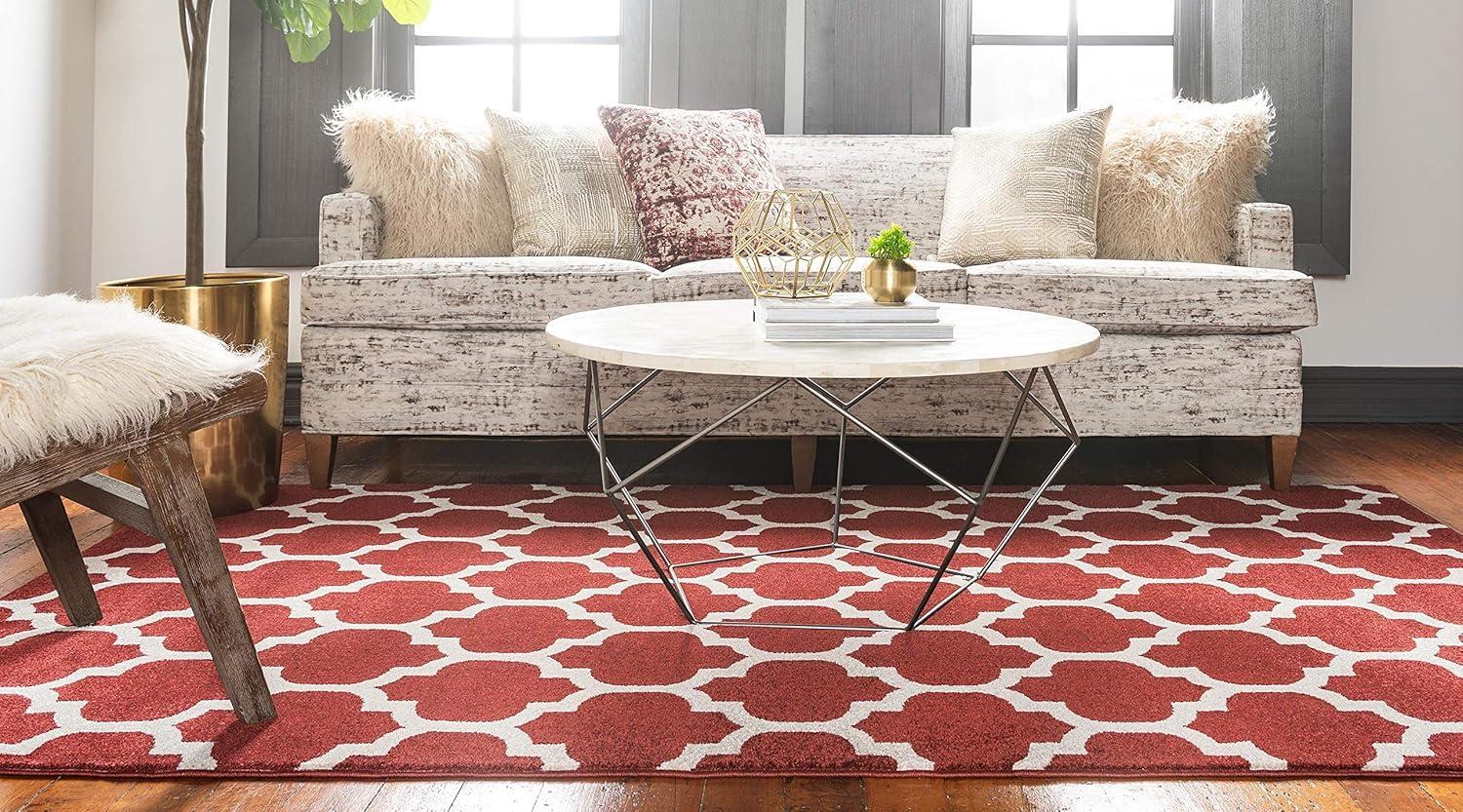 Unique Loom Trellis Philadelphia Area Rug