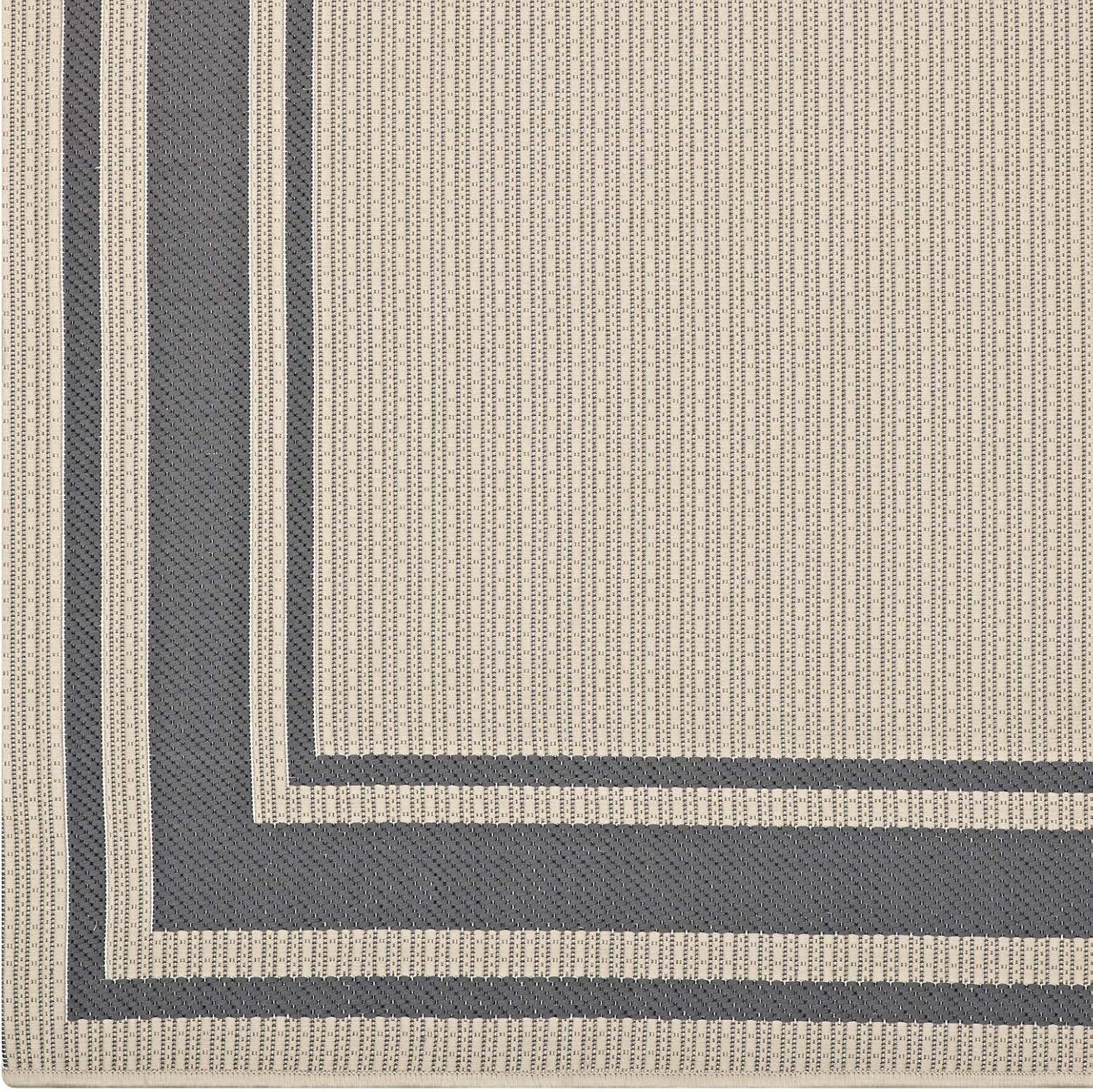 Modway Modway Rim Solid Border Borderline Indoor and Outdoor Area Rug