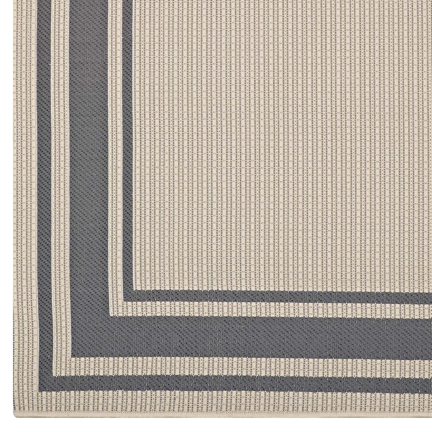 Modway Modway Rim Solid Border Borderline Indoor and Outdoor Area Rug