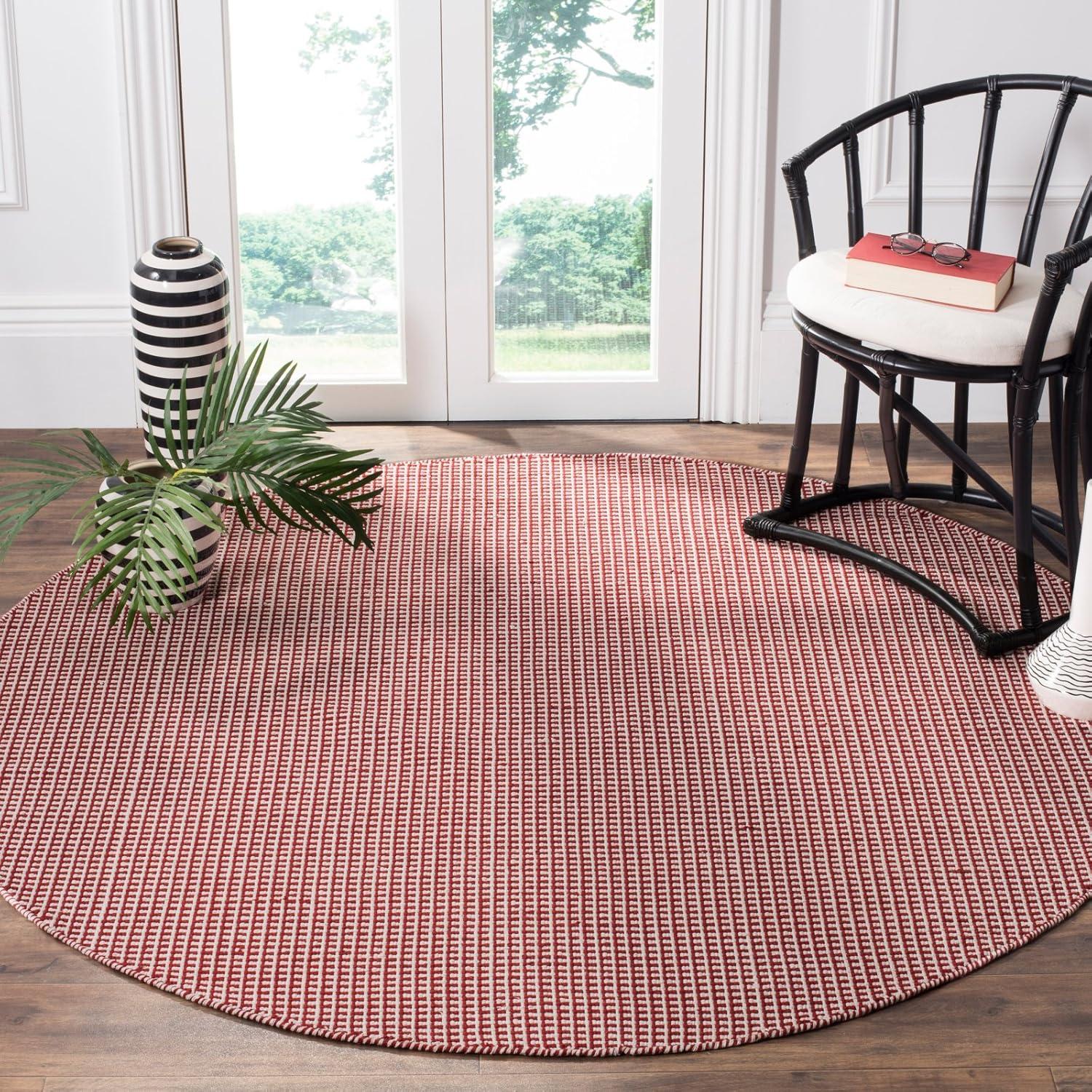 Montauk MTK340 Hand Woven Indoor Area Rug - Ivory/Black - 8'x10' - Safavieh