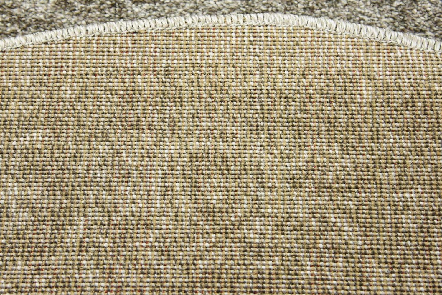 Unique Loom La Jolla Collection Area Rug - Floral (3' 3" Round Light Gray/Gray)