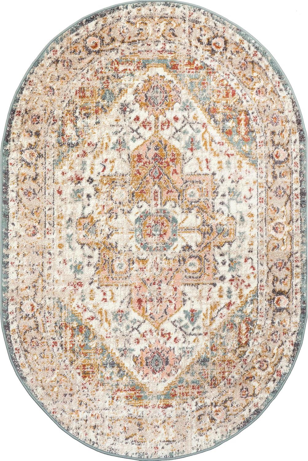 Nuloom Justine Vintage Medallion Indoor Area Rug