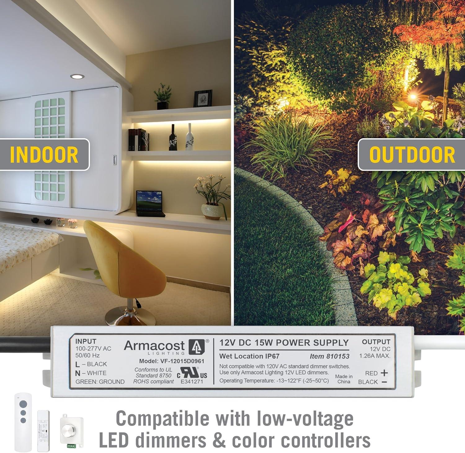 Standard Indoor/Outdoor LED Driver 12V DC