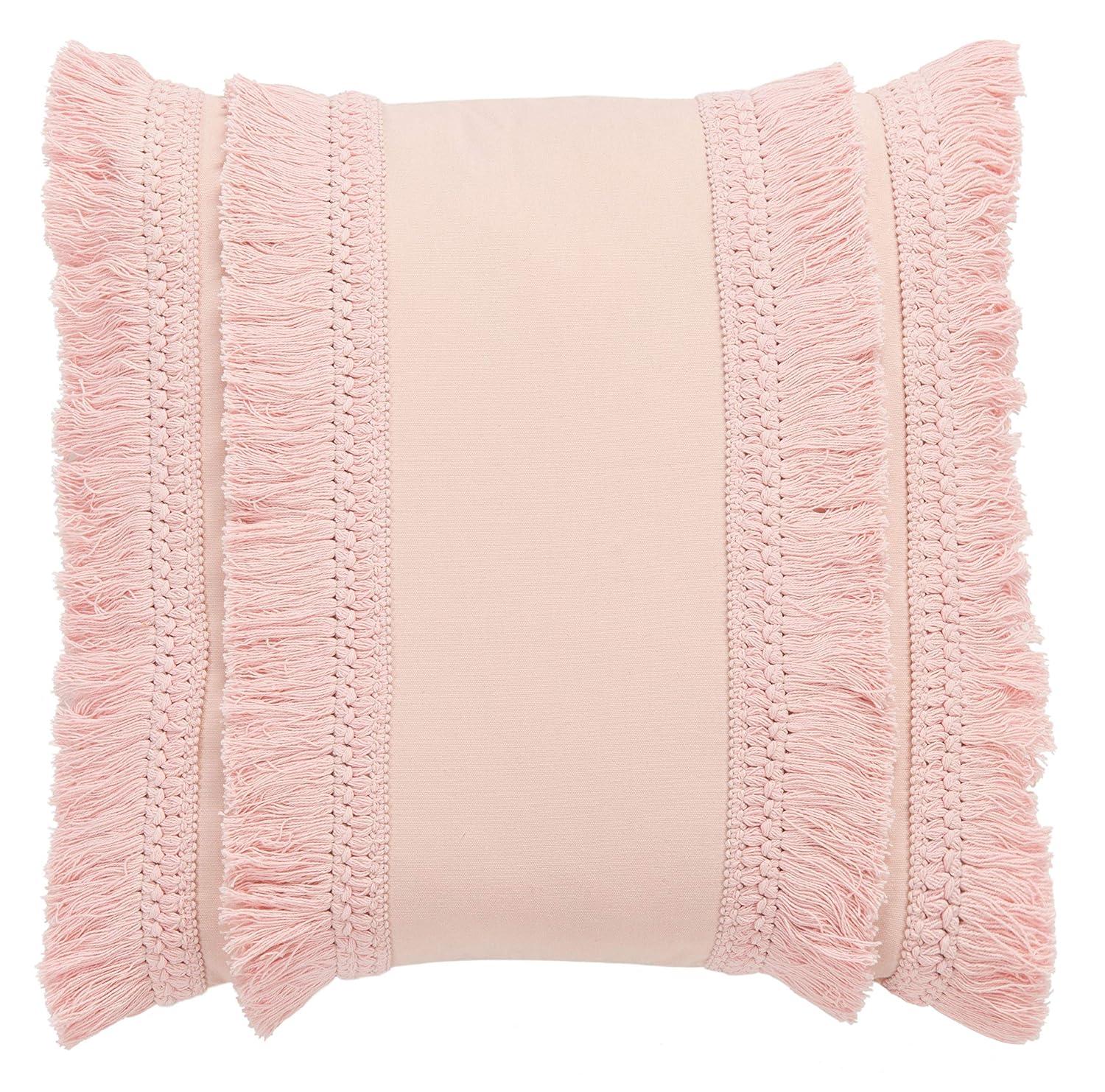 Safavieh Fringed Cotton Throw Pillow