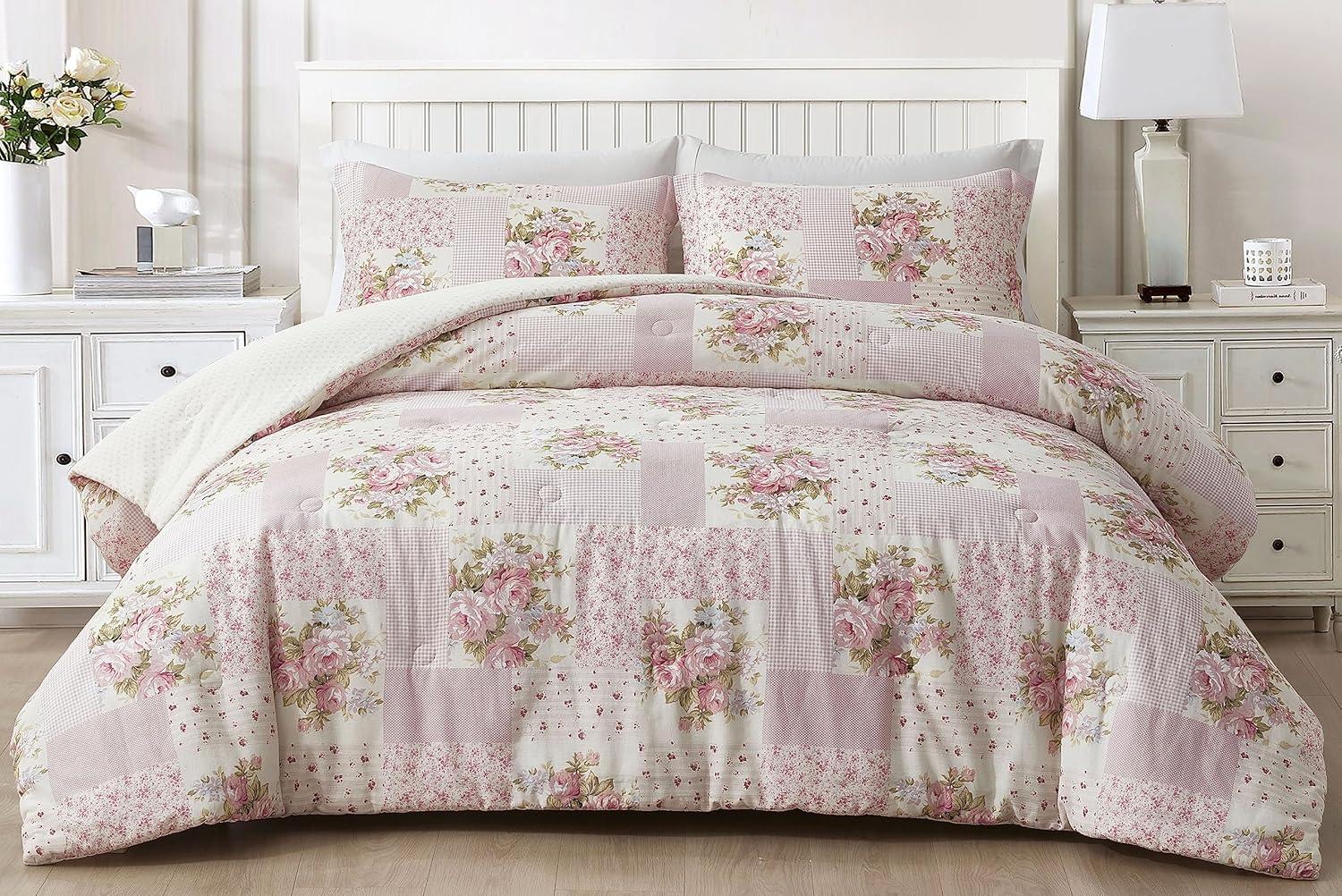 Cotton Ring Stitch Comforter Set