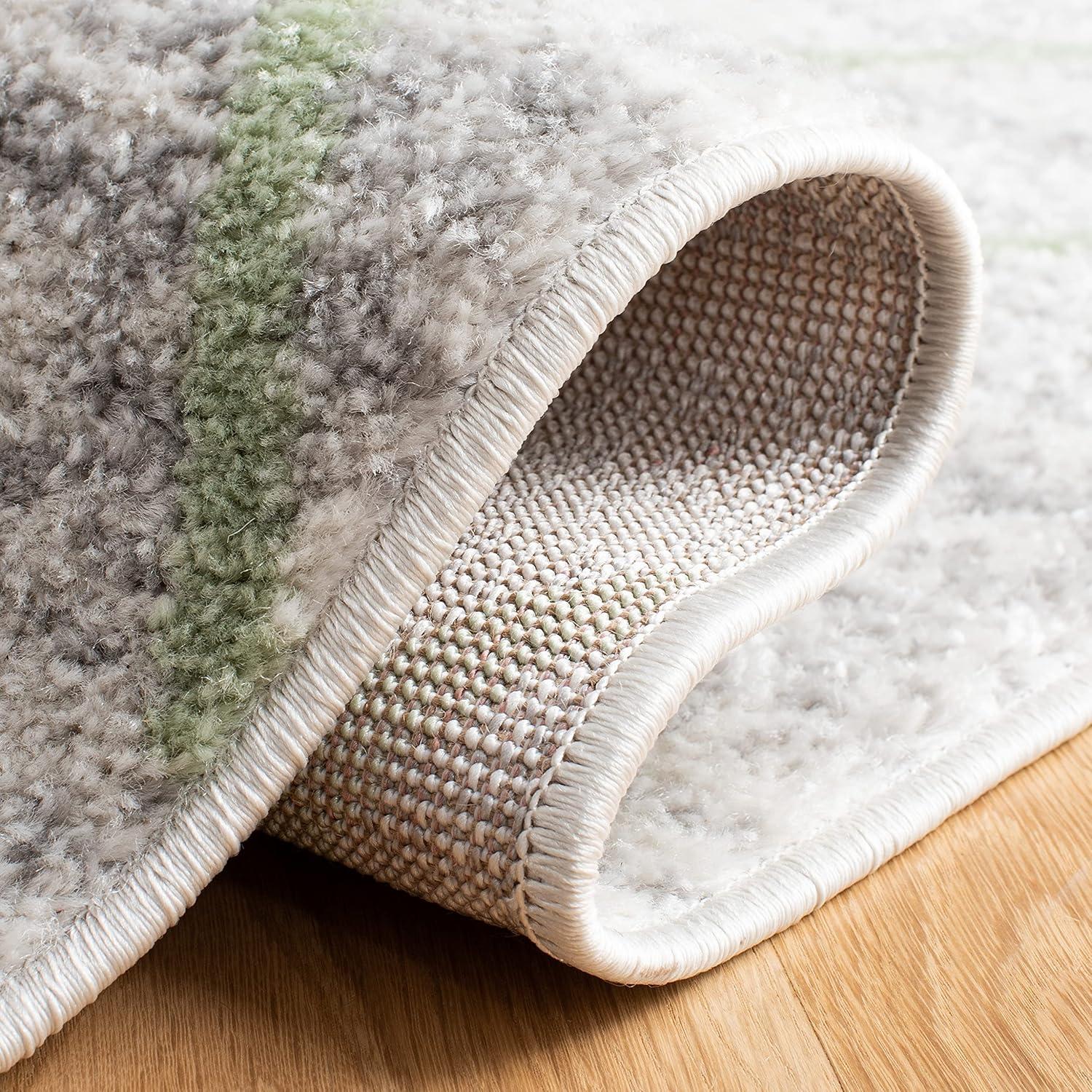 Adirondack ADR251 Machine Made Indoor Area Rug - Grey/Green - 9'x12' - Safavieh