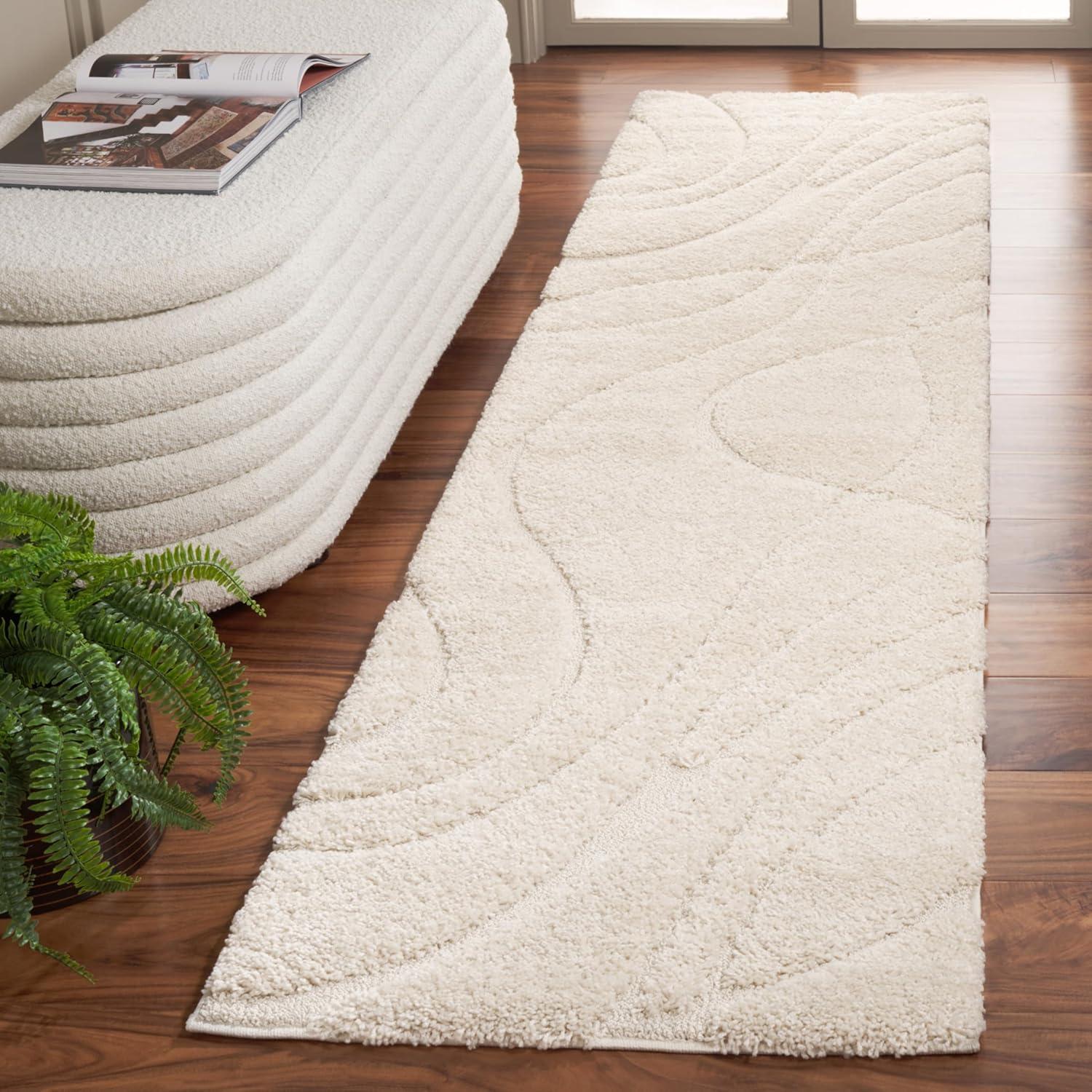 Florida Shag SG471 Power Loomed Rugs - Safavieh